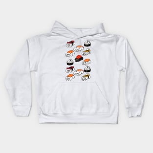 Sushi Bichon Frise Kids Hoodie